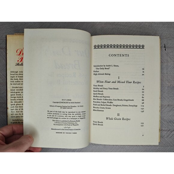 Our Daily Bread Cookbook By Stella Standard Bread Baking Whole Grain Recipes - Picture 6 of 10